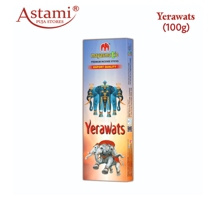 Mayasmatic Yerawats agarbatti 100g Astami Puja Store SMJ venture pvt ltd kolkata