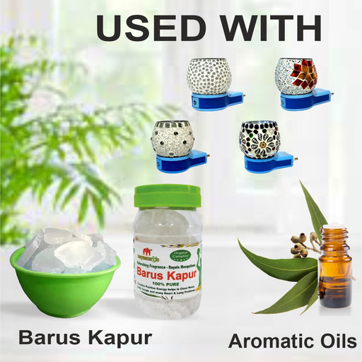 Vedic Blue Base Nightlamp aroma Diffuser Astami Puja Store SMJ Venture Pvt Ltd Kolkata_2