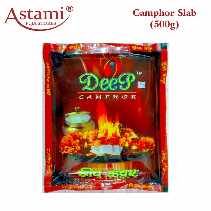 Deep Camphor Slab 500g Astami Puja Stores SMJ Venture Pvt Ltd Kolkata