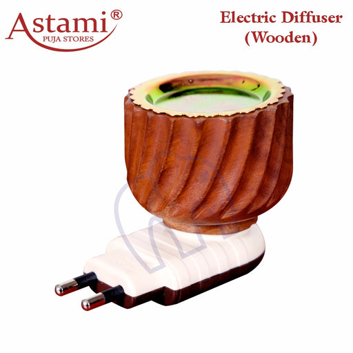 Vedic - Electric Diffuser_Wooden - Astami Puja Store - SMJ Venture - Kolkata