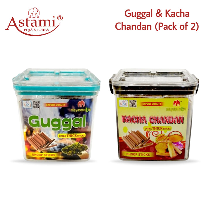 Guggal_Kacha Chandan DhoopStick 200g Astami Puja Store SMJ Venture PVt Ltd_1