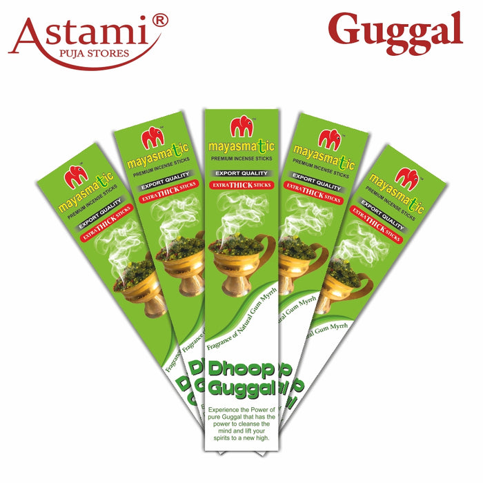 Guggal_Pack of 5_Astami Puja Store_SMJ Venture Pvt Ltd_Kolkata