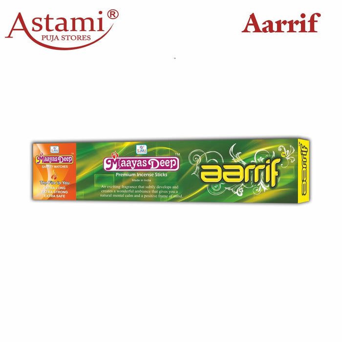 Maayasdeep Aarrif Agarbatti Pack of 5 Astami Puja Store SMJ Venture Pvt Ltd Kolkata