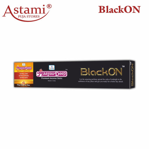 Maayasdeep Blackon Agarbatti  Pack of 5 Astami Puja Store SMJ Venture Pvt Ltd Kolkata