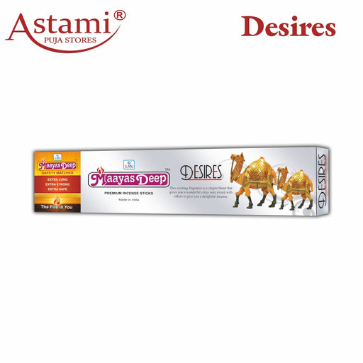 Maayasdeep Desire Agarbatti Pack of 5 Astami Puja Store SMJ Venture Pvt Ltd Kolkata