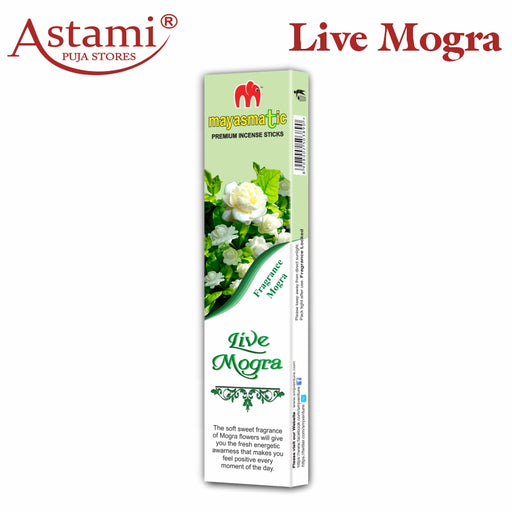 Maayasdeep Mogra Incense Sticks Economy Box Pack of 5 Astami Puja Store SMJ Venture Pvt Ltd Kolkata