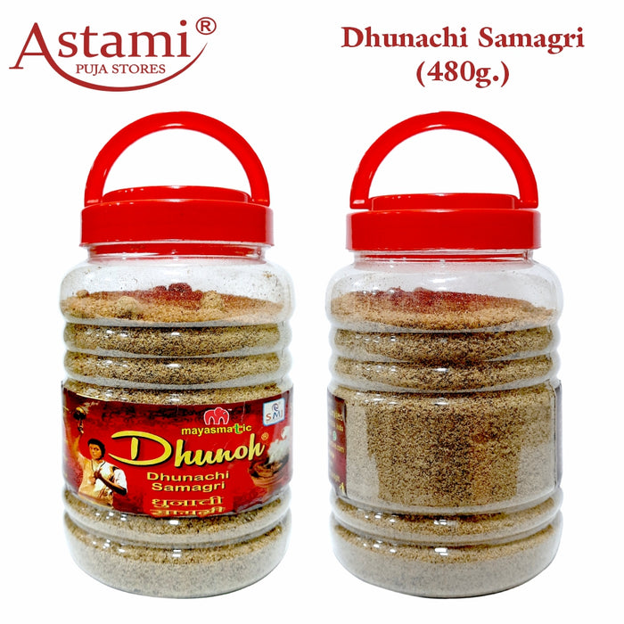 Mayasmatic-Dhuna Samagri_480g-Jar-Astami Puja Store-SMJ Venture-Kolkata