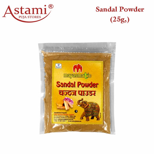 Mayasmatic-Sandal Powder_25g Pouch-Astami Puja Store- SMJ Venture- Kolkata