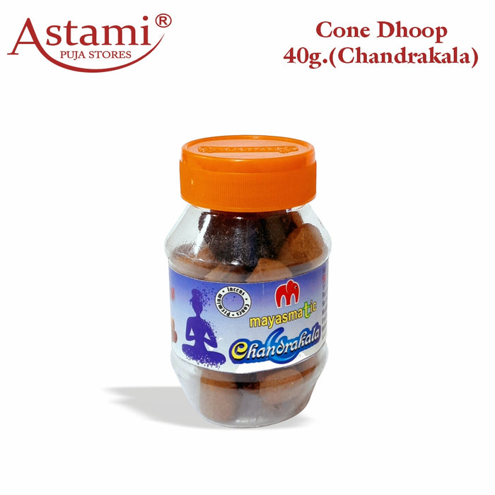 Mayasmatic Chandrakala 40g Dhoop Cones Astami Puja Store SMJ Venture kolkata