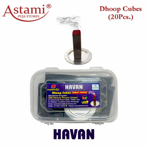 Mayasmatic Dhoop Cubes Havan Astami Puja Store SMJ Venture Pvt Ltd Kolkata