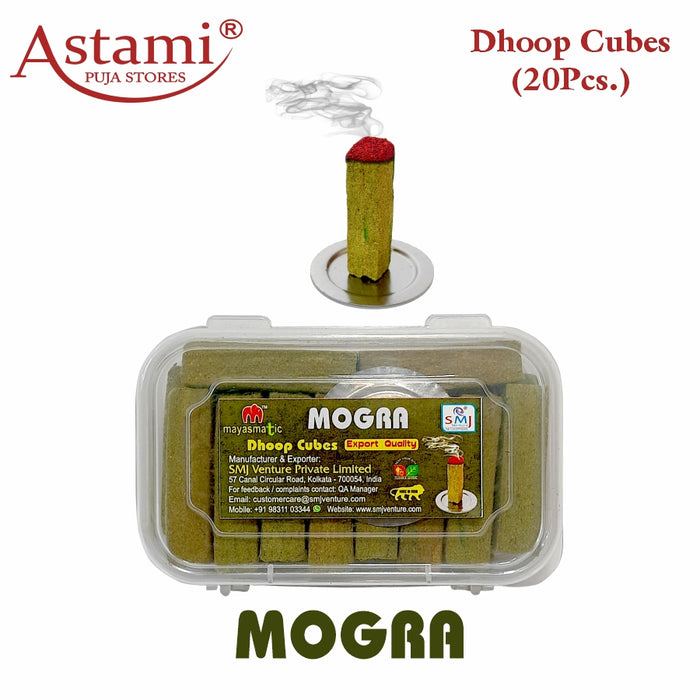 Mayasmatic Dhoop Cubes Mogra Astami Puja Store SMJ Venture Pvt Ltd Kolkata