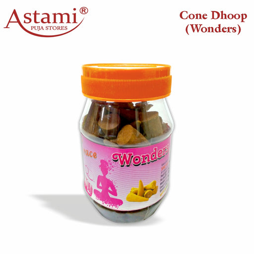 Mayasmatic Grace  Wonders Premium Dhoop Cones 90g Jar Astami Pooja Store SMJ Venture Kolkata