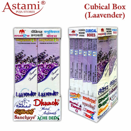 Mayasmatic Lavender Agarbatti Regular Box Astami Puja Store SMJ Venture Pvt Ltd Kolkata