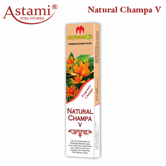 Mayasmatic Natural Champa Agarbatti Economy Box Astami Puja Store SMJ Venture Pvt Ltd Kolkata