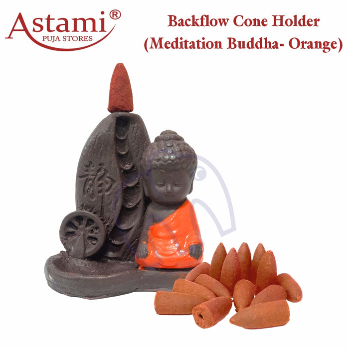 Mayasmatic_Meditation_Buddha_Orange_Backflow_Incense_Burner_Astami_Puja_Store_SMJ_Venture_Pvt_Ltd_Kolkata