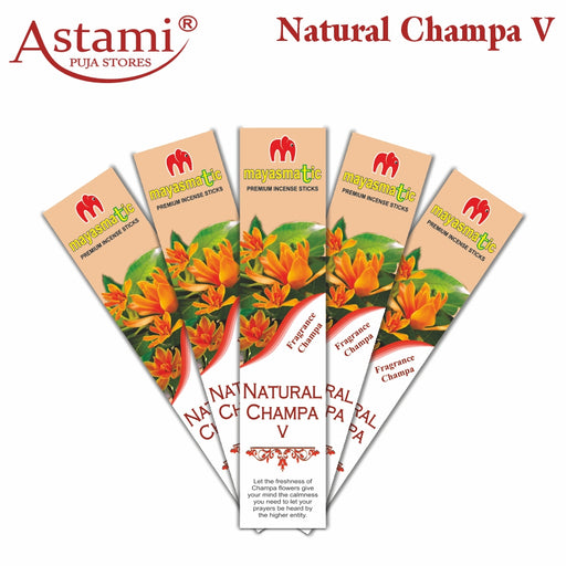 Natural Champa V_Pack of 5_Astami Puja Store_SMJ Venture Pvt Ltd_Kolkata