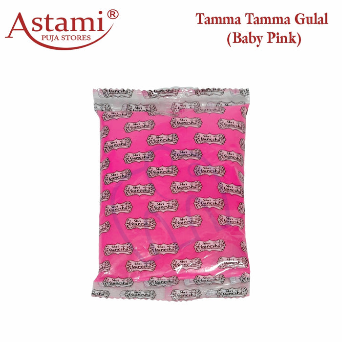 Shri Ganesha Tamma tamma Gulal baby pink